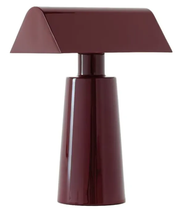 Weekendaanbieding &tradition Caret MF1 tafellamp-Burgundy