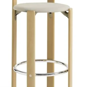 HAY Rey gestoffeerde barkruk-Golden - Steelcut Trio 213-Zithoogte 75 cm Op = Op