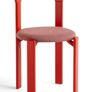 HAY Rey Upholstery stoel-Scarlet Red - Steelcut Trio 636 Express Levering