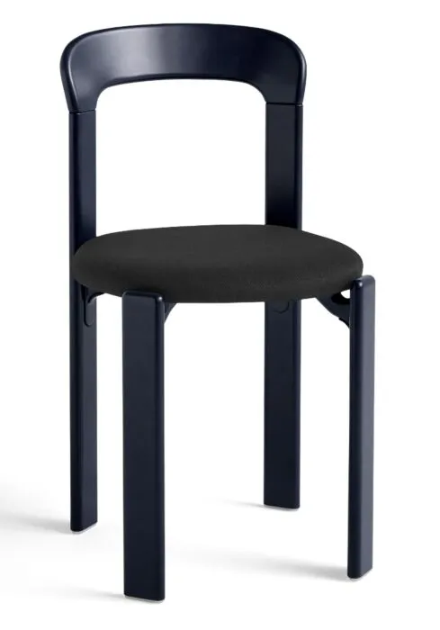 HAY Rey Upholstery stoel-Deep Blue - Steelcut 190 Betrouwbaar