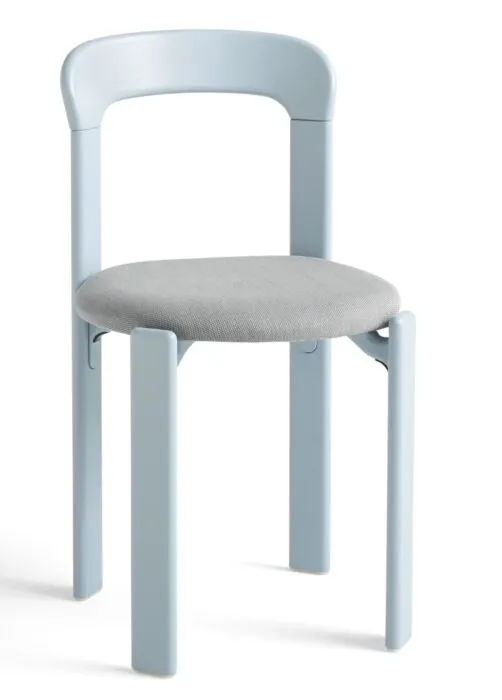 HAY Rey Upholstery stoel-Slate Blue Water - Steelcut Trio 113 Alleen Vandaag
