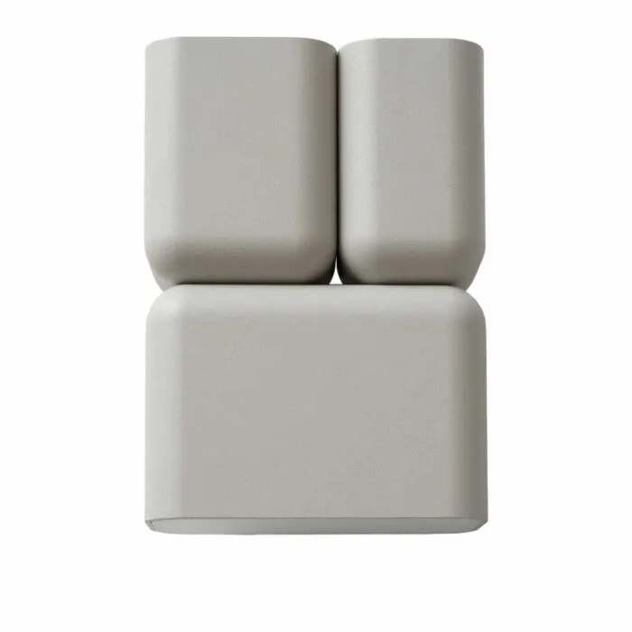 &tradition Tabata LN10 wandlamp-Silk Grey Gratis Retour