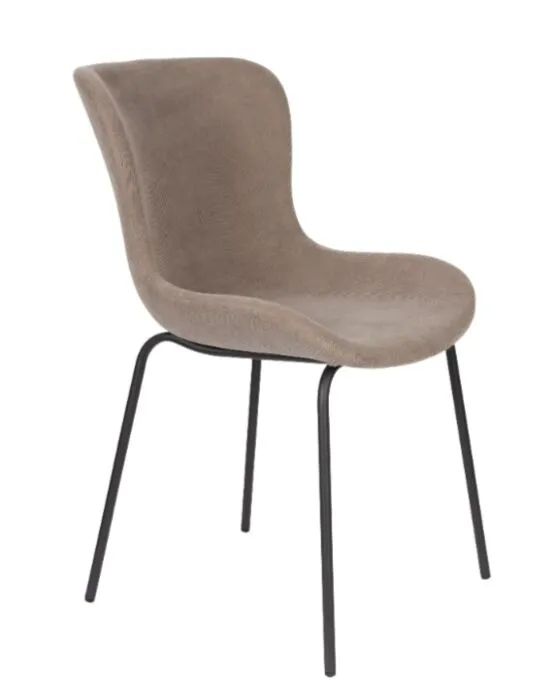 Premium vanHarte Junzo Rib stoel-Grey