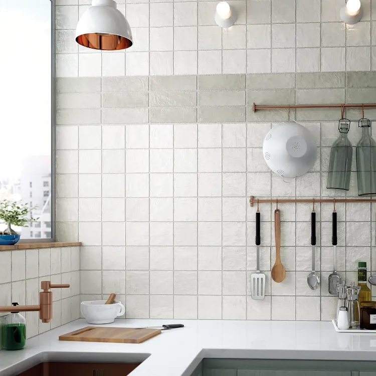 Meest Verkocht Zellige look wit 10 x 10 cm per 0,6 m2