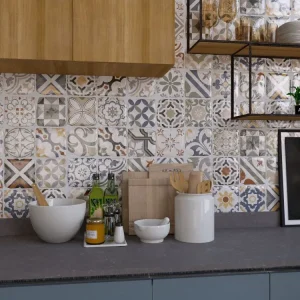 Zuid mediterranee mix decor wand- en vloertegel 15 x 15 cm Veilige Betaling