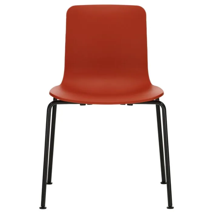 Vitra Hal RE Tube stoel zwart poedercoating onderstel-Brick Gecertificeerd
