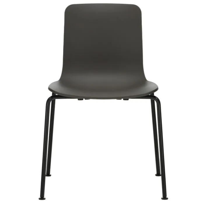 Vitra Hal RE Tube stoel zwart poedercoating onderstel-Basalt Uitverkoop