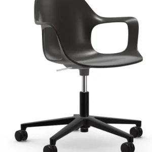 Meest Verkocht Vitra Hal RE Armchair Studio bureaustoel-Diepzwart