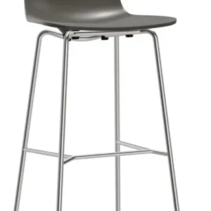 Vitra Hal RE Stool barkruk-Basalt-Zithoogte 80 cm Exclusieve Aanbieding