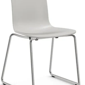 Gereduceerde Prijs Vitra Hal RE Sledge stoel-Cotton white