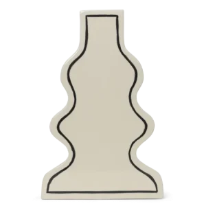 Beperkt Aanbod Ferm Living Paste vaas-Curvy