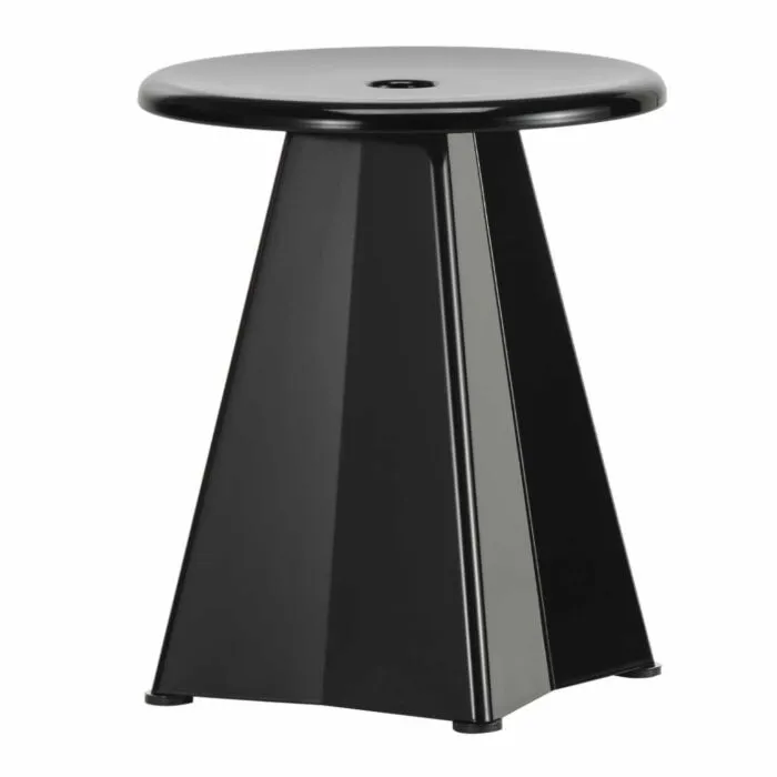Vitra Tabouret Métallique krukje-Diepzwart Goedkoop