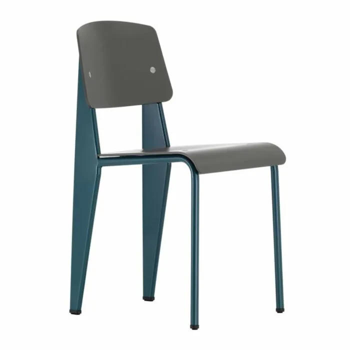 Uitverkoop Vitra Standard SP stoel-Blauwgroen - Basalt