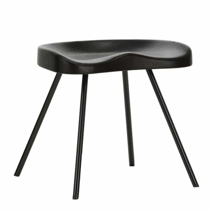 Vitra Tabouret N° 307 kruk-Donker eiken Populair