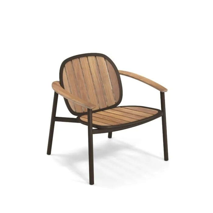 EMU Twins teak fauteuil-Indian Brown Favoriet