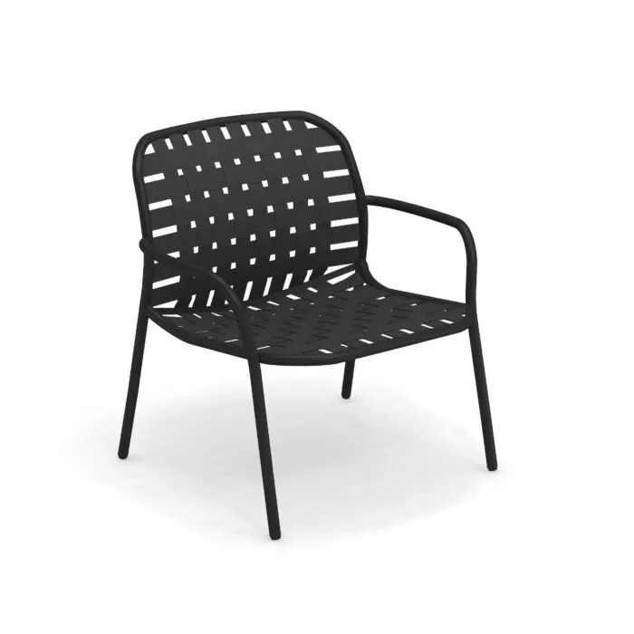 EMU Yard Lounge fauteuil-Zwart Shop Nu