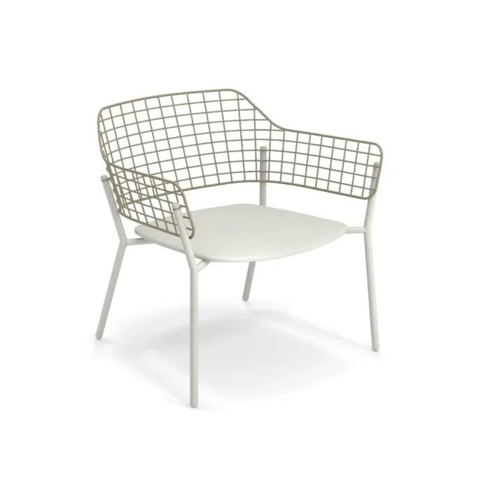 EMU Lyze fauteuil-Taupe Direct Beschikbaar