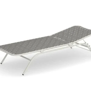 Superprijs EMU Yard Sunbed ligbed-Mat wit