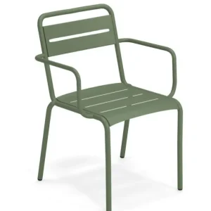 EMU Star tuinstoel met armleuningen-Military Olive Populair