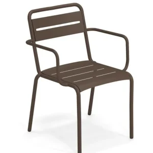Bestseller EMU Star tuinstoel met armleuningen-Corten