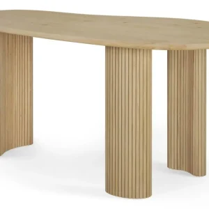 Ethnicraft Boomerang bureau-Eikenhout Goedkoop