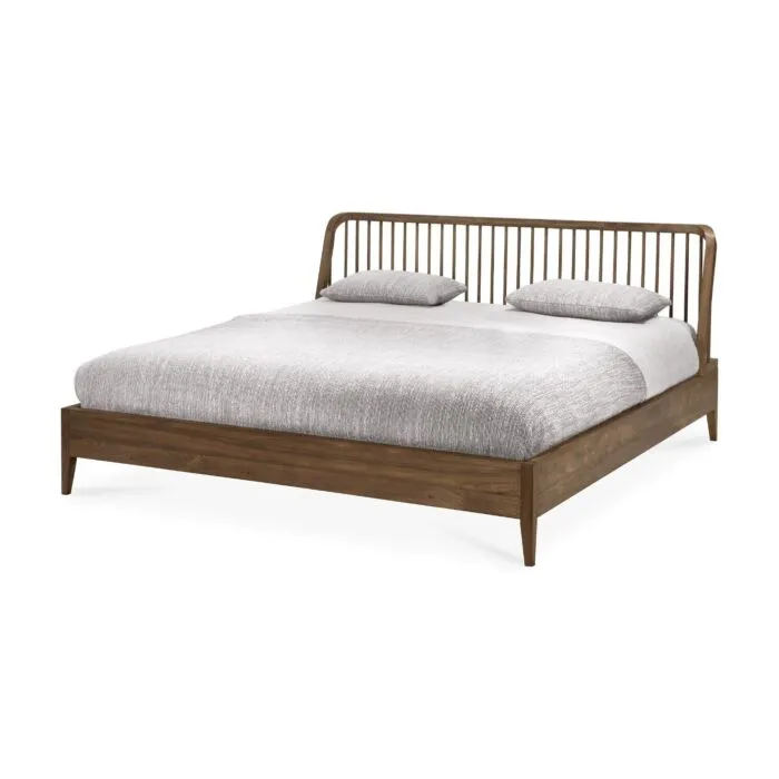 Ethnicraft Spindle bed-180x200 cm-Teak Goedkoop