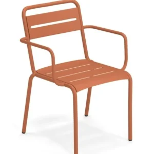 Beperkte Voorraad EMU Star tuinstoel met armleuningen - aluminium-Maple