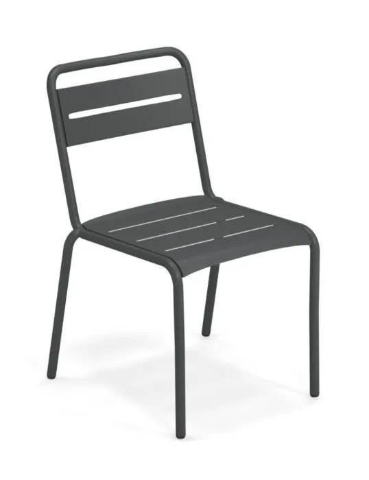 EMU Star tuinstoel - aluminium-Iron Bestseller