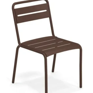 Dagaanbieding EMU Star tuinstoel - aluminium-Indian Brown