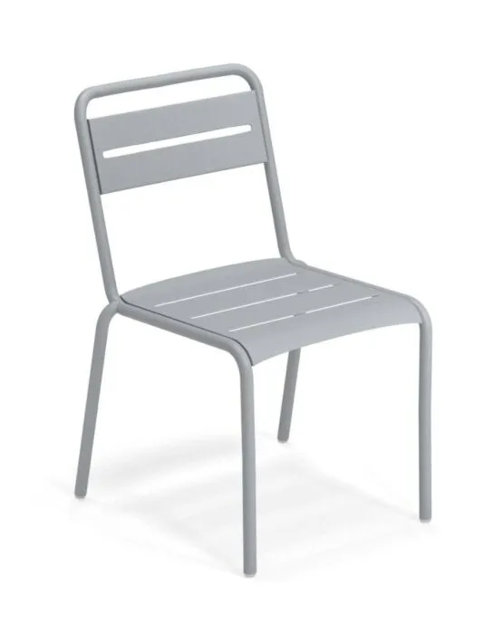 EMU Star tuinstoel - aluminium-Cloud grijs Rechtstreeks Van De Fabrikant