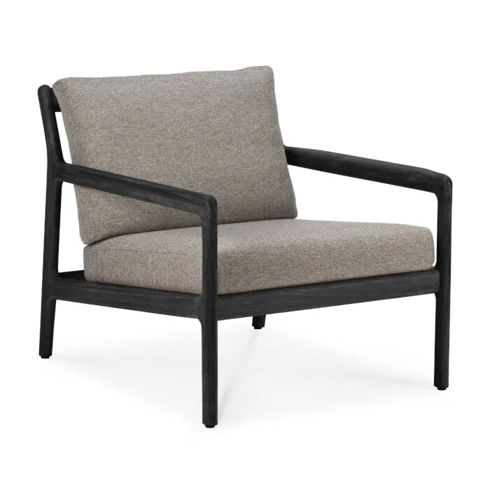 Ethnicraft Jack outdoor loungestoel-Mocha-Teak zwart Op = Op
