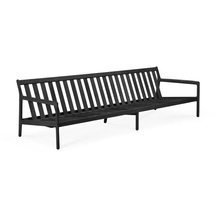 Ethnicraft Jack outdoor bank frame-Teak zwart Koop Online
