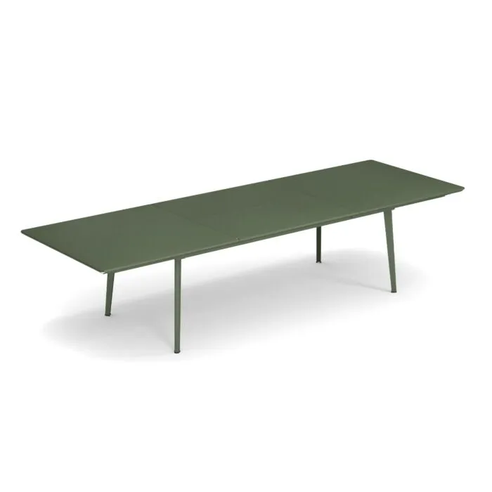 Favoriet EMU Plus4 uitschuifbare tuintafel-Military Olive-110x220/330