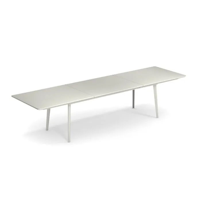 EMU Plus4 uitschuifbare tuintafel-Mat wit-90x220/330 Direct Verzonden
