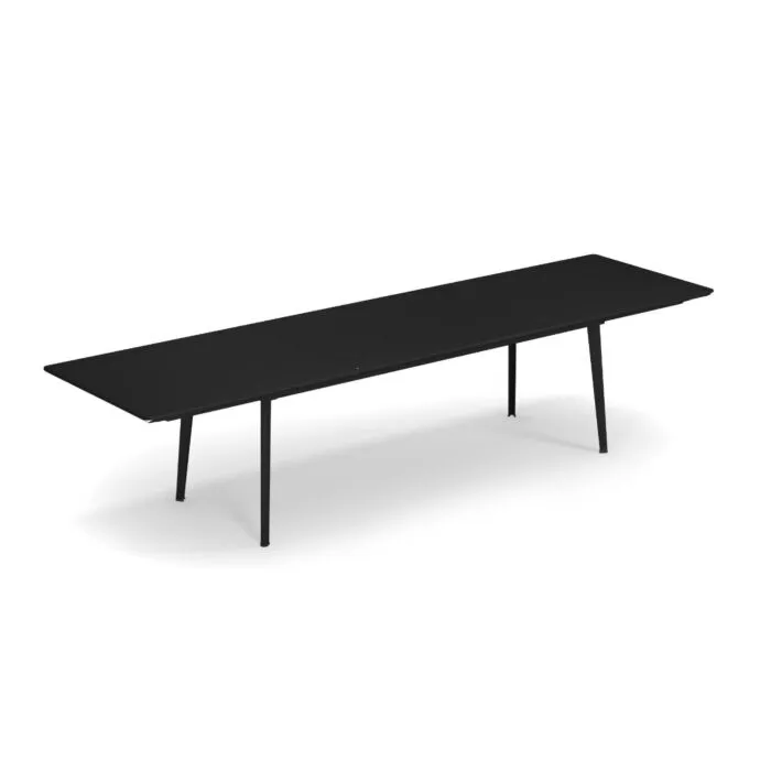 EMU Plus4 uitschuifbare tuintafel-Zwart-90x220/330 Nu Kopen