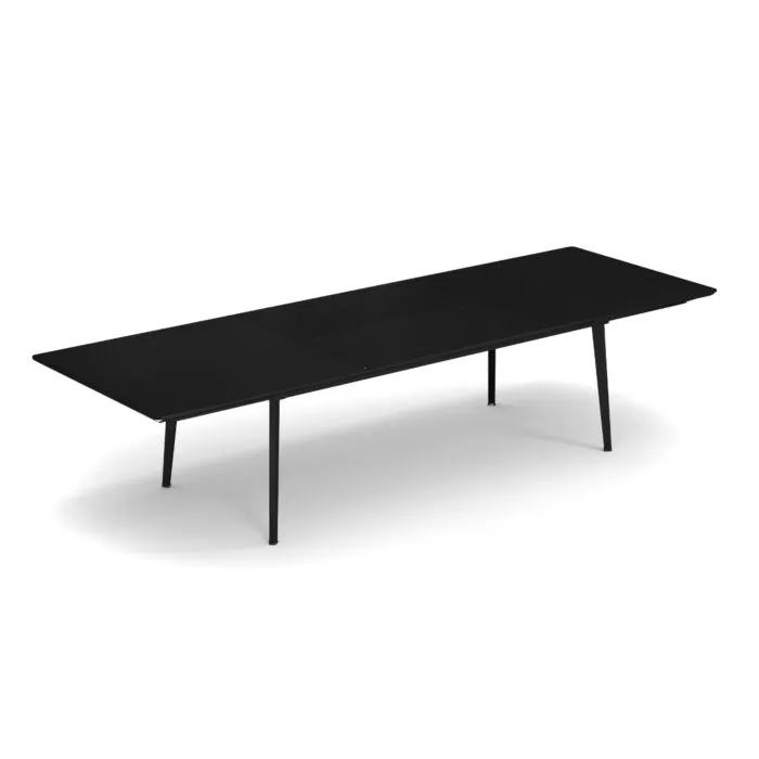 Gereduceerde Prijs EMU Plus4 uitschuifbare tuintafel-Zwart-110x220/330