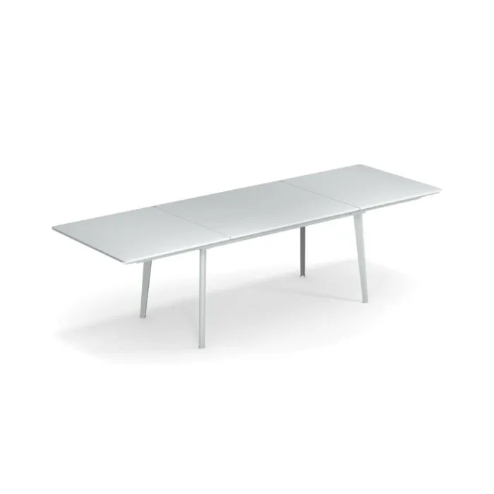 EMU Plus4 uitschuifbare tuintafel-Ice white-90x160/270 Direct Beschikbaar