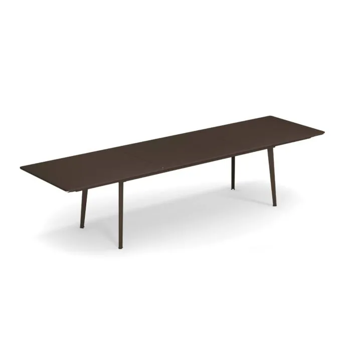 Meest Verkocht EMU Plus4 uitschuifbare tuintafel-Indian Brown-90x220/330