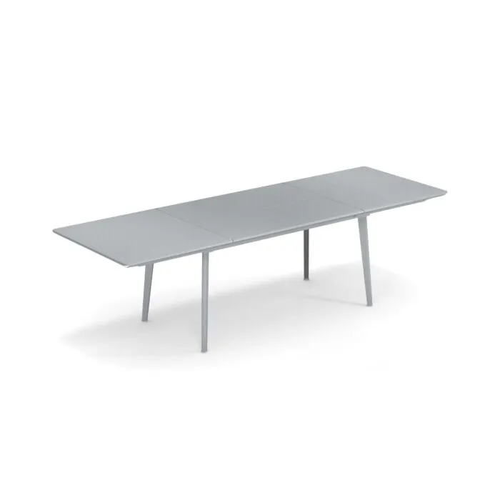 Tijdelijk Beschikbaar EMU Plus4 uitschuifbare tuintafel-Cloud grijs-90x160/270