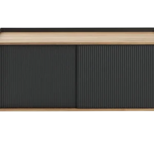 Bestseller muuto Enfold Low dressoir-Antraciet Zwart