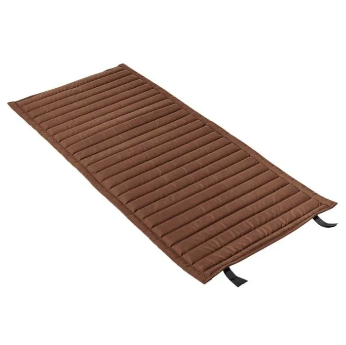Nu Kopen HAY Palissade Lounge chair low quilted kussen-Iron Red