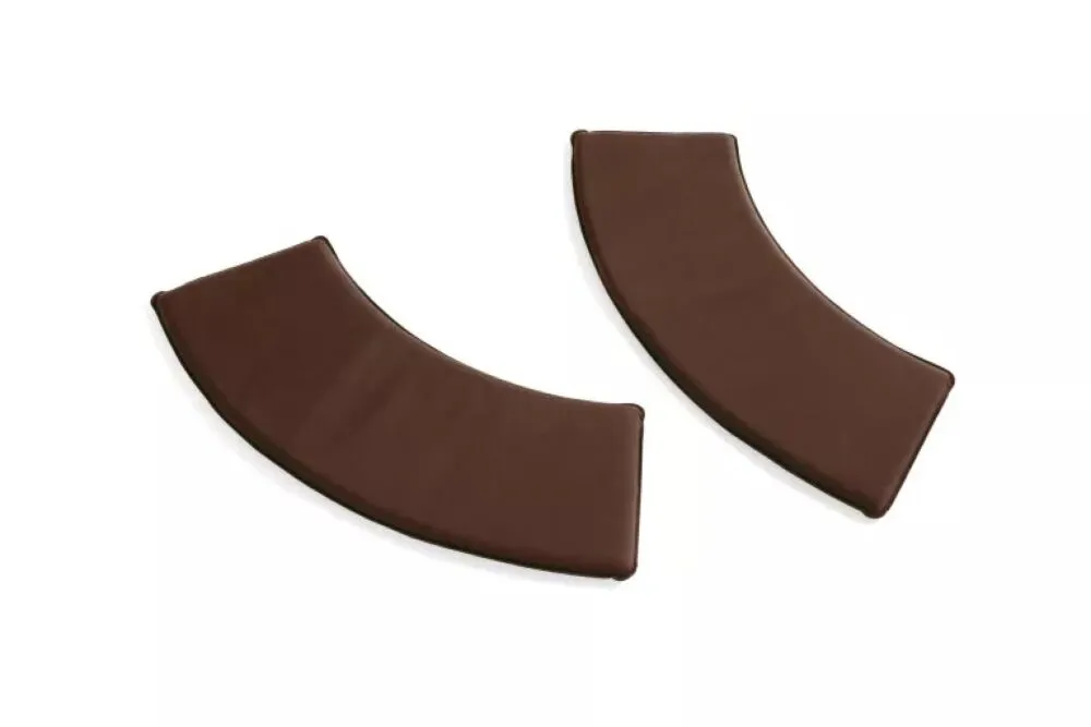 HAY Palissade Park Dining in-in kussen set van 2-Iron Red Superprijs