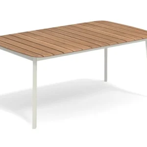 EMU Shine Teak tuintafel-Wit Beperkt Aanbod