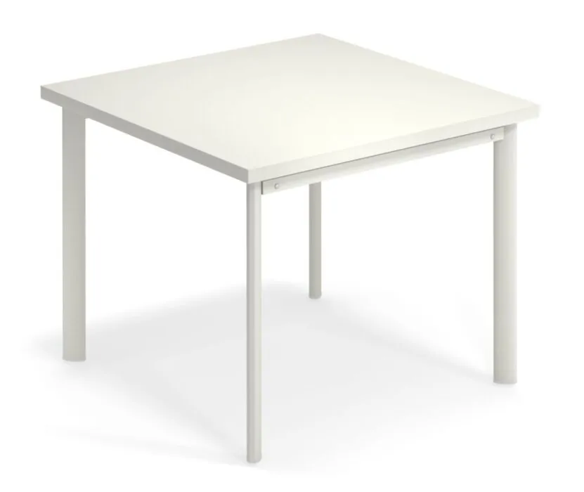 EMU Star vierkant tuintafel-Mat wit Betrouwbaar