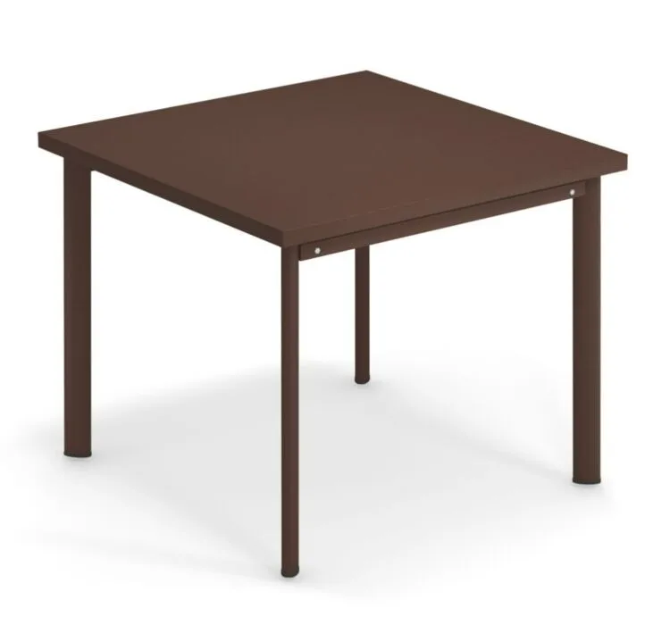 Seizoensaanbieding EMU Star vierkant tuintafel-Corten