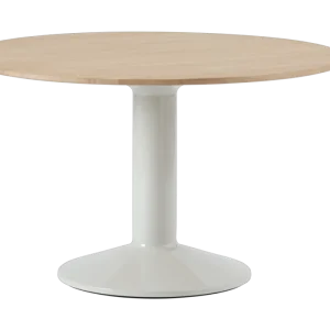Muuto Midst tafel-Oiled Oak/Grey-∅ 120 cm Nu Kopen