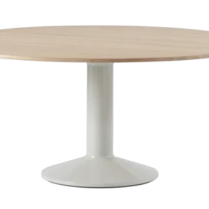 Muuto Midst tafel-Oiled Oak/Grey-∅ 160 cm Gecertificeerd