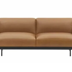 Lage Prijs Muuto In Situ 2-zits bank-Refine Leather Cognac