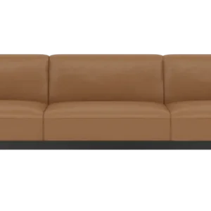 Muuto In Situ 3-zits bank-Refine Leather Cognac Beste Prijs