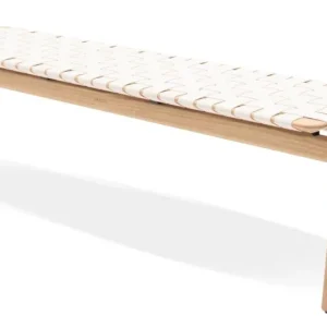Direct Verzonden Gazzda Klupa bankje-160 cm-Wit